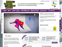 Tablet Screenshot of equalpowerlastingpeace.org